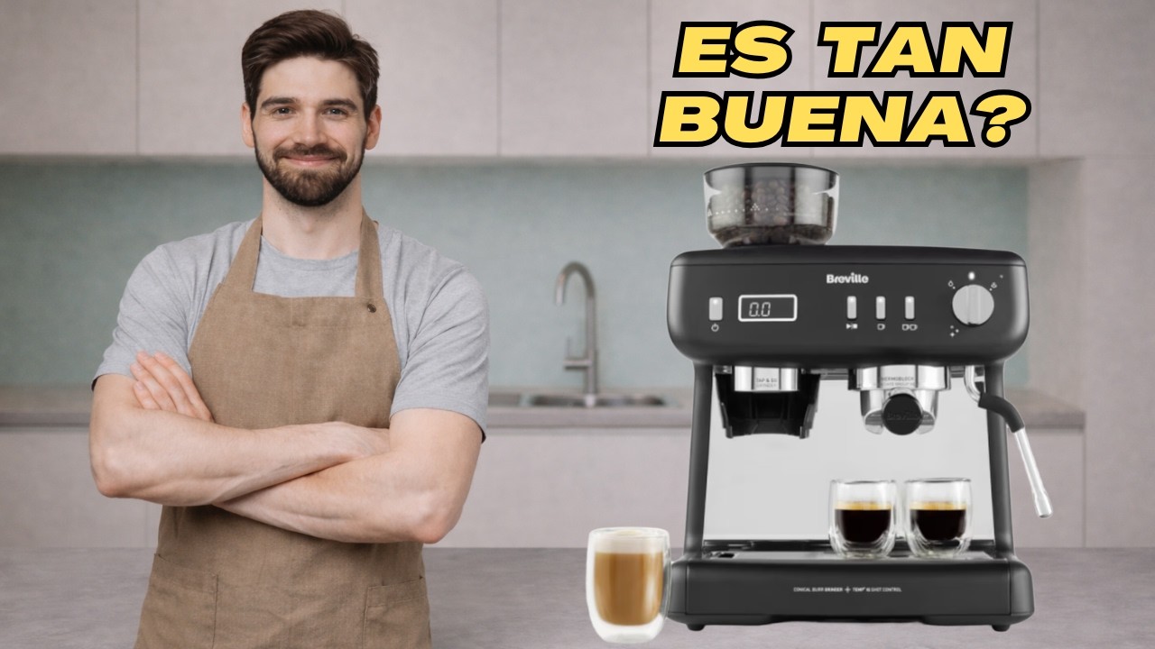 ☕️ Opinión sobre la Cafetera Breville Barista MAX + ☕️ te la recomiendo?
