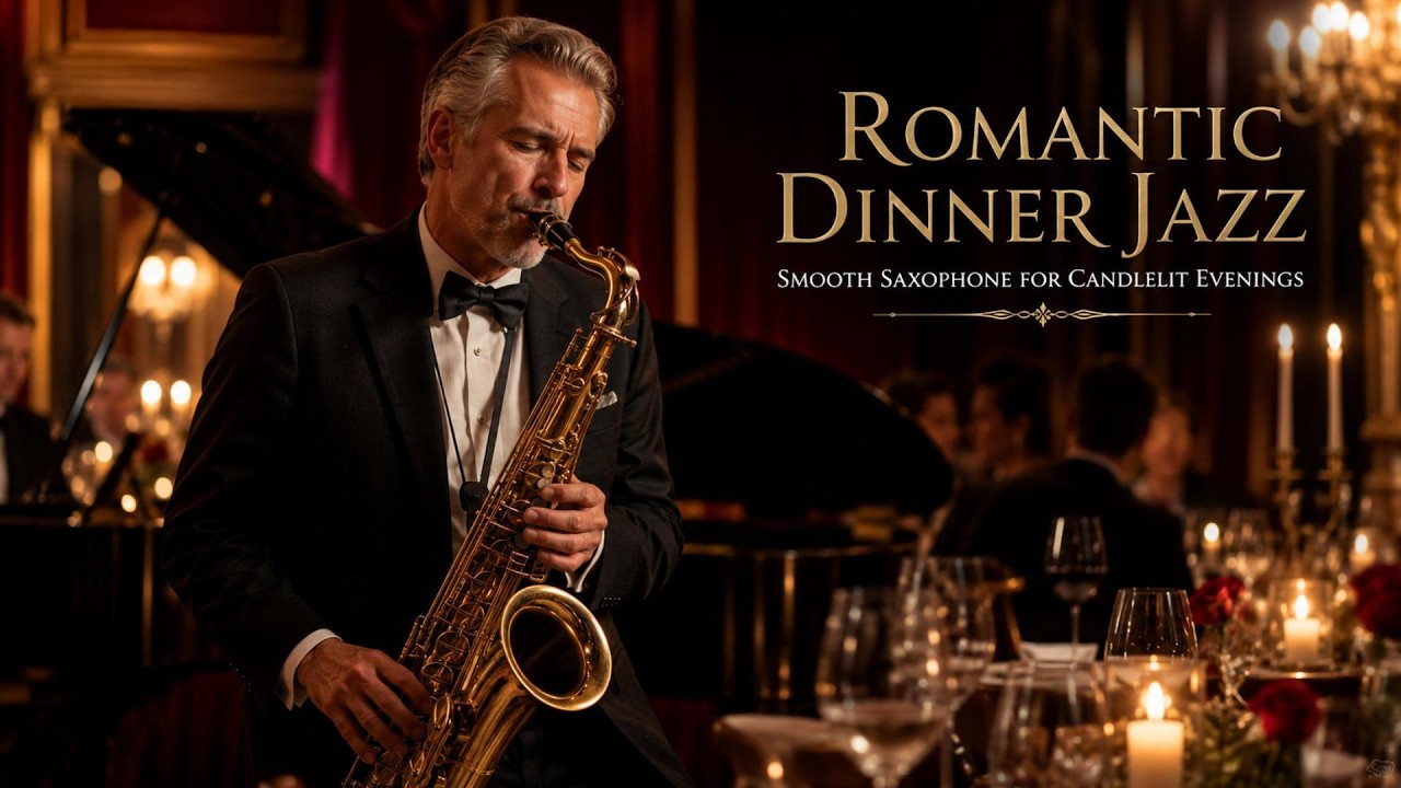 Romantic Saxophone Love Songs 2026 🎷 Romantic Jazz for Candlelight Dinners & Relaxation