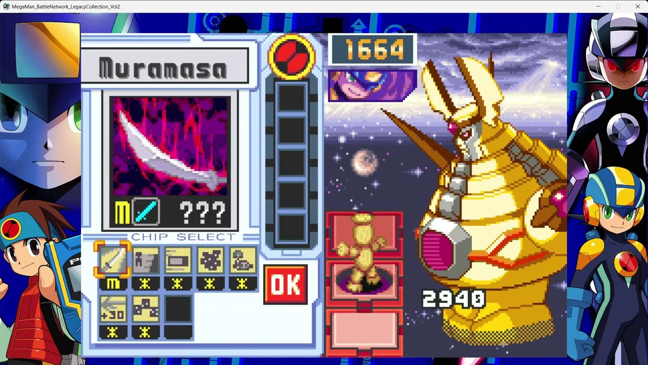 Megaman Battle Network 4 No Hits Dark Megaman with Hubatch vs Duo Omega 