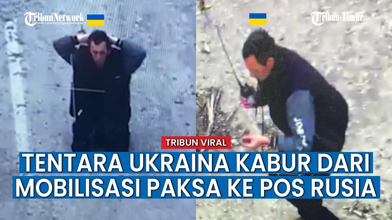 Prajurit Ukraina Serahkan Diri ke Tentara Rusia, Begini Cuplikannya!