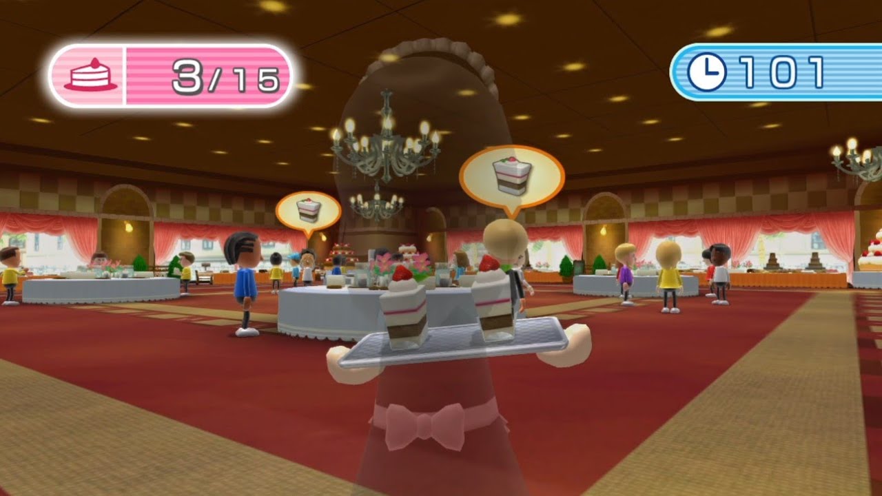 [Wii Fit U]ウェイターやっていく！！