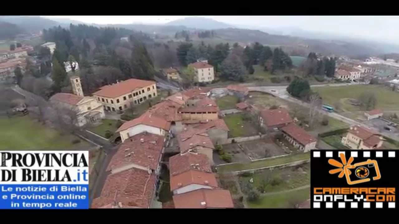 Suggestive Riprese Video Aeree - Paese di Sordevolo Visto dal Drone