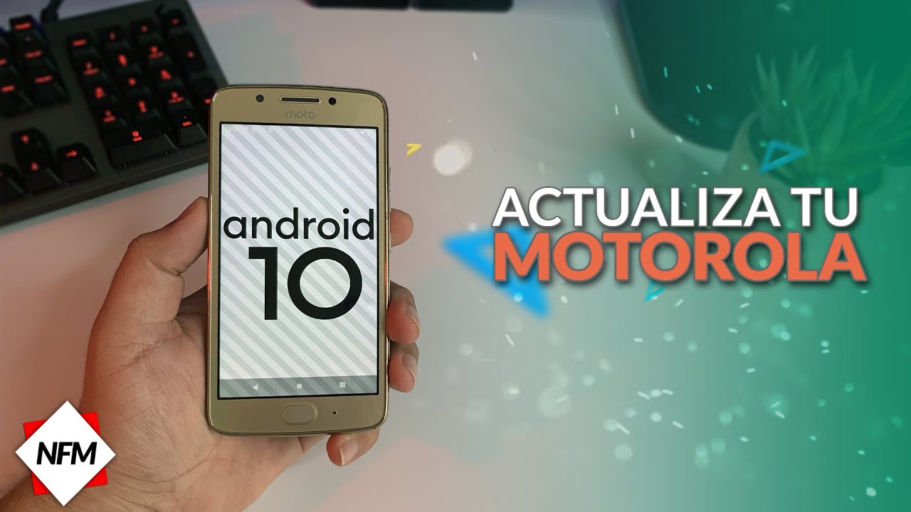como actualizar mi moto g5 android 10 fácil custom rom estable 2022