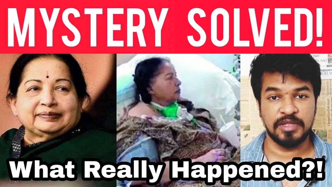 Jayalalitha Mystery Report | Tamil | Madan Gowri | MG