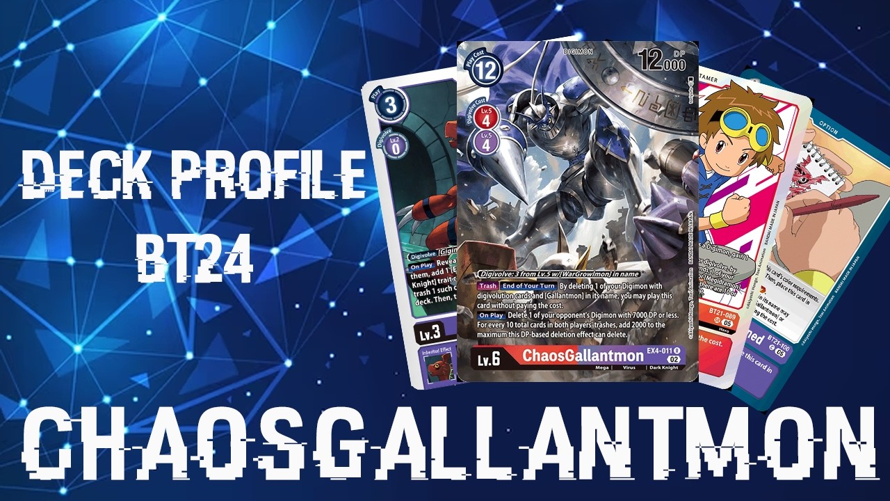Digimon TCG | Deck Profile ChaosGallantmon BT24