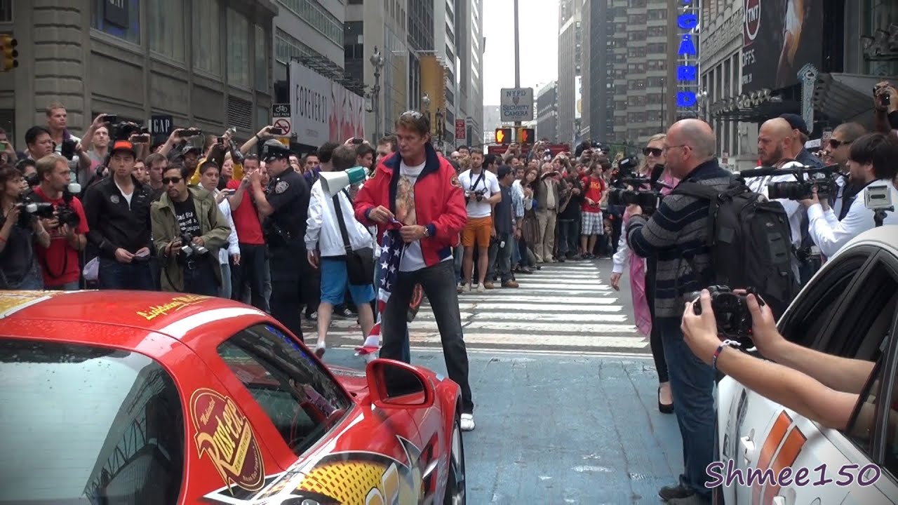 The Start of the 2012 Gumball 3000 Rally in New York