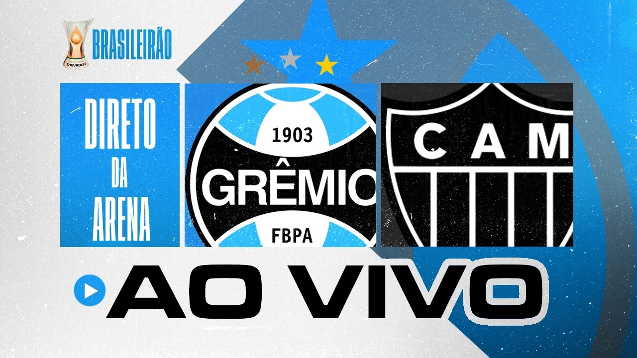 AO VIVO | PRÉ-JOGO GRÊMIO X ATLÉTICO-MG | COM IMAGENS DIRETO DA ARENA | BRASILEIRÃO 2026