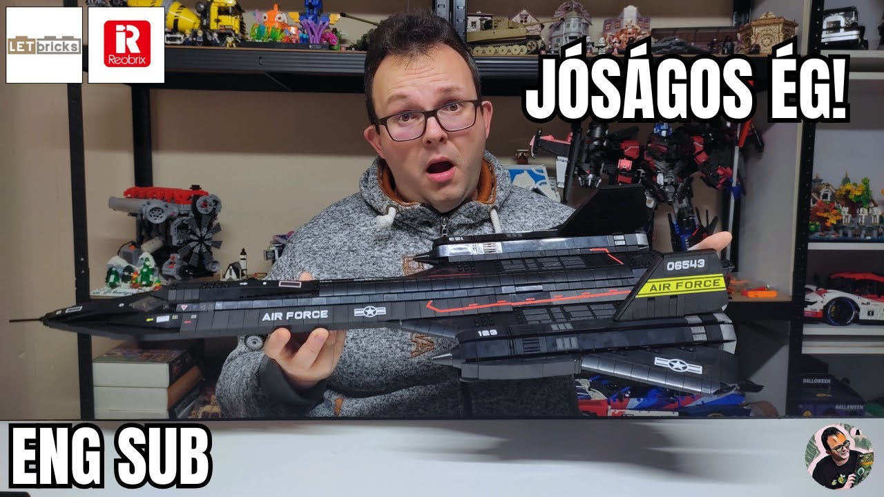 Méretes madárka! - SR-71 Blackbird bemutató - Reobrix 33041 - Letbricks