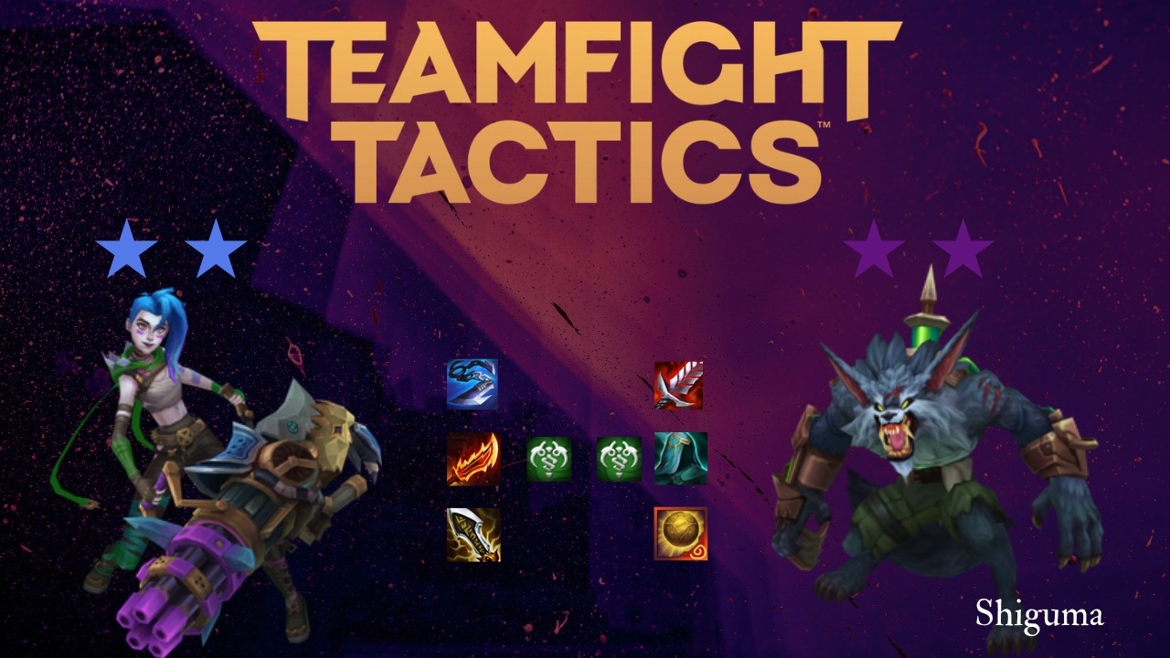 Pai e Filha acabaram com este game! 7 Zaun TFT Gameplay - Shiguma