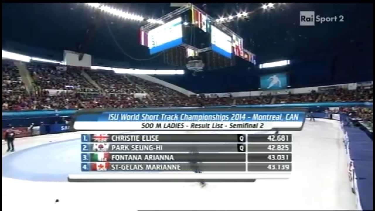 Mondiali Short Track Montreal 2014 - 2a Giornata