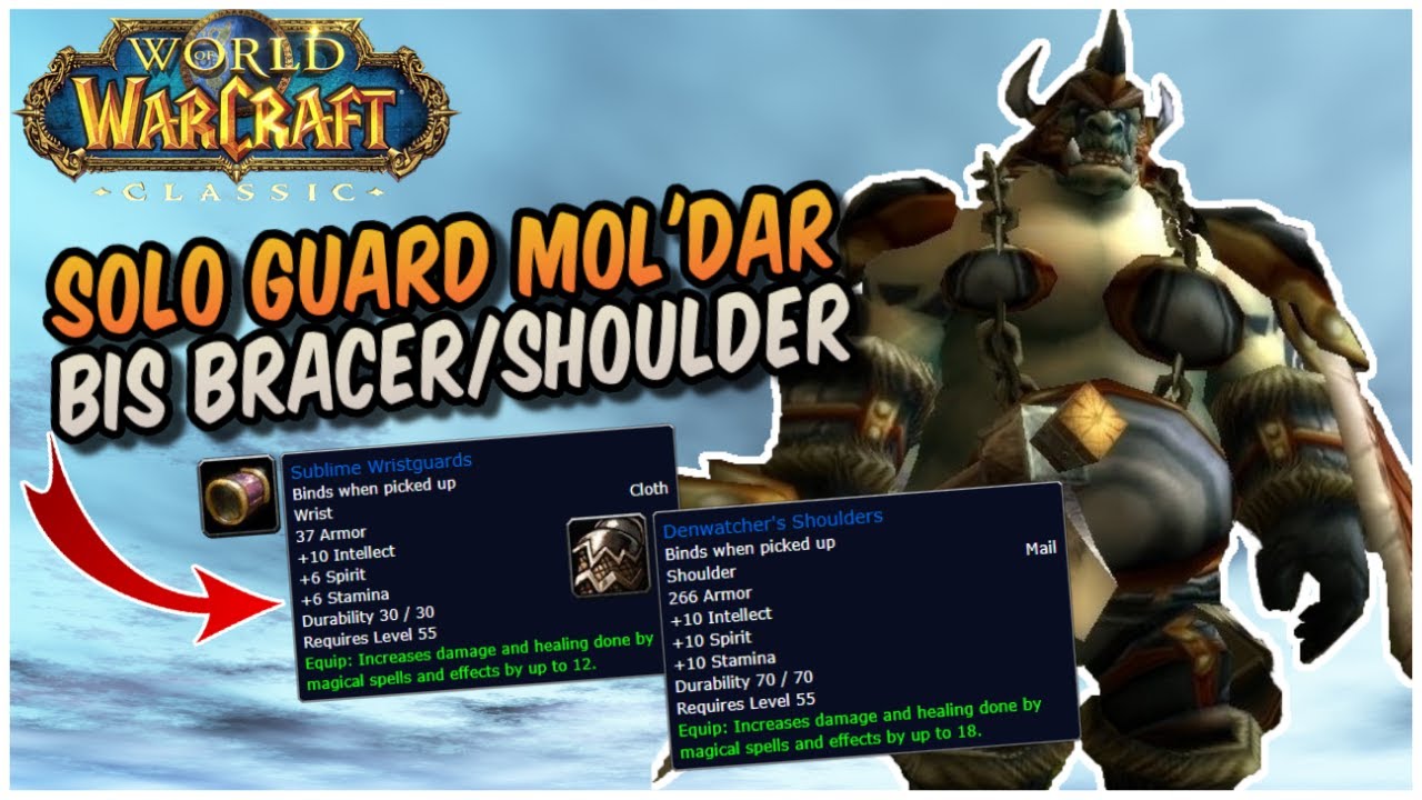 Solo Shaman DM N: Guard Mol'Dar | World of Warcraft Classic