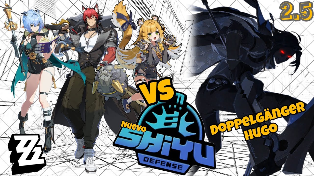 🐺¡GRRR! Manato VS Doppelgänger Hugo. ZENLESS ZONE ZERO