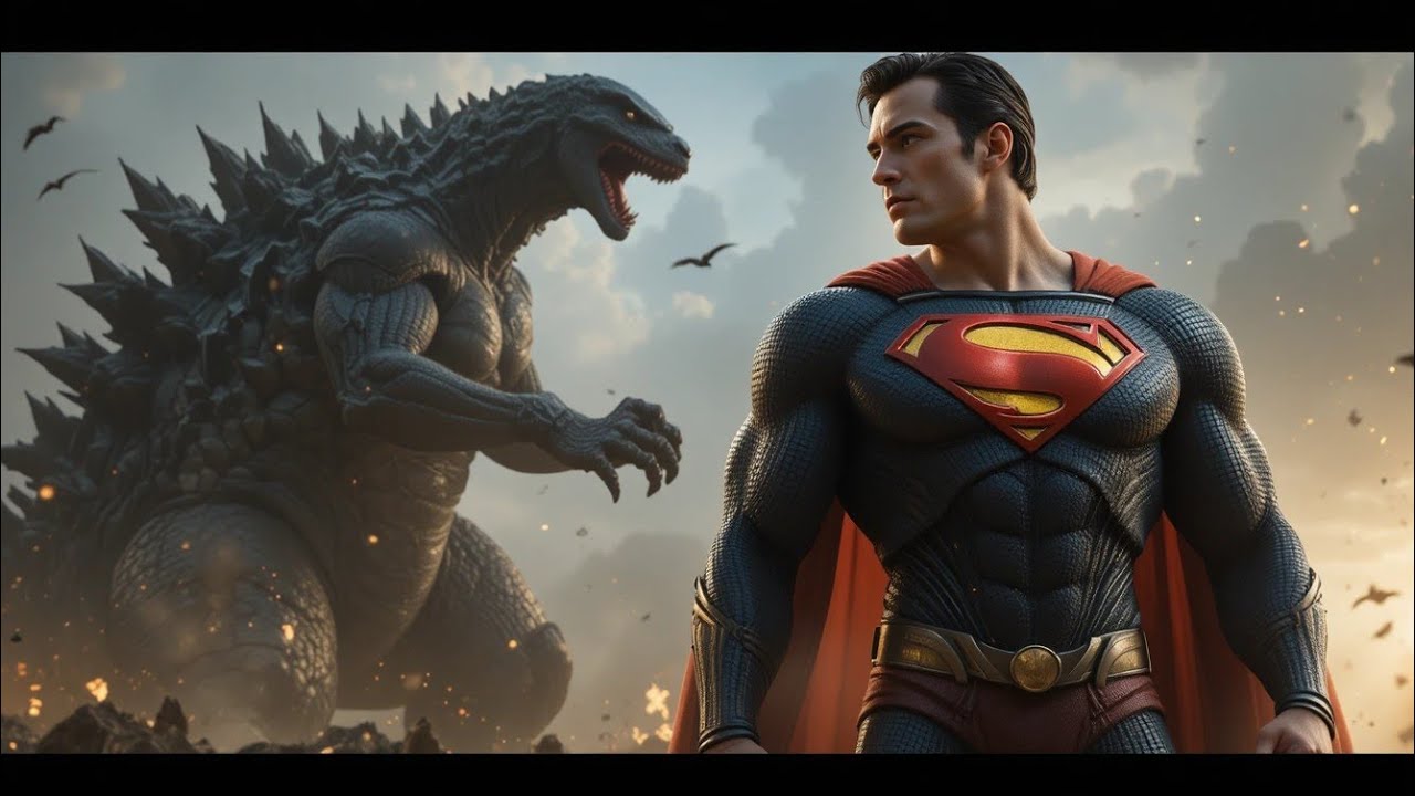 Who wins!? Superman vs godzilla 