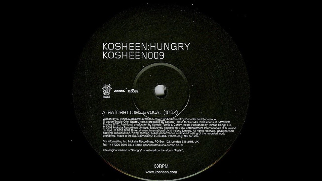 Kosheen ‎– Hungry (Satoshi Tomiie Vocal) [HD]