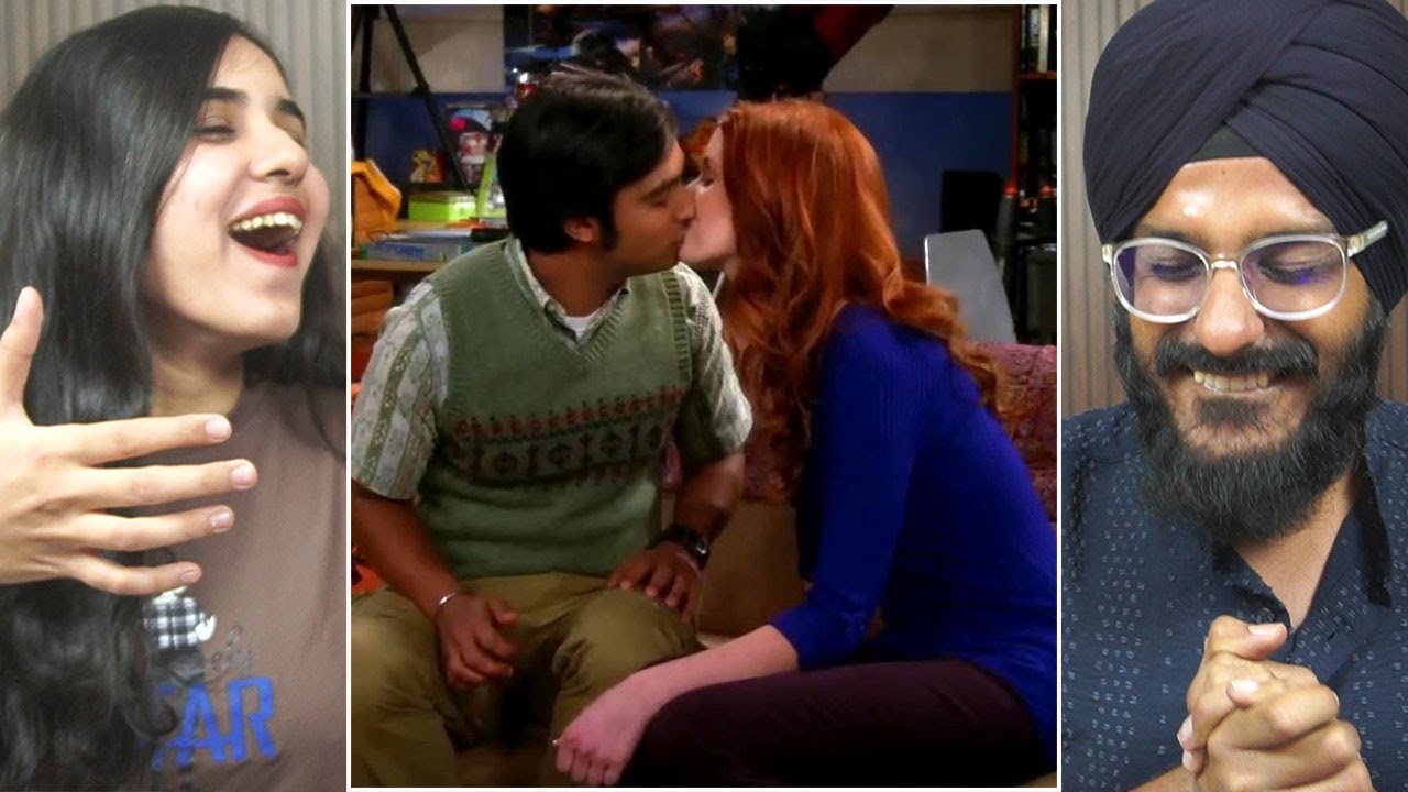 Indians React to Best of Big Bang Theory - Raj & Emily