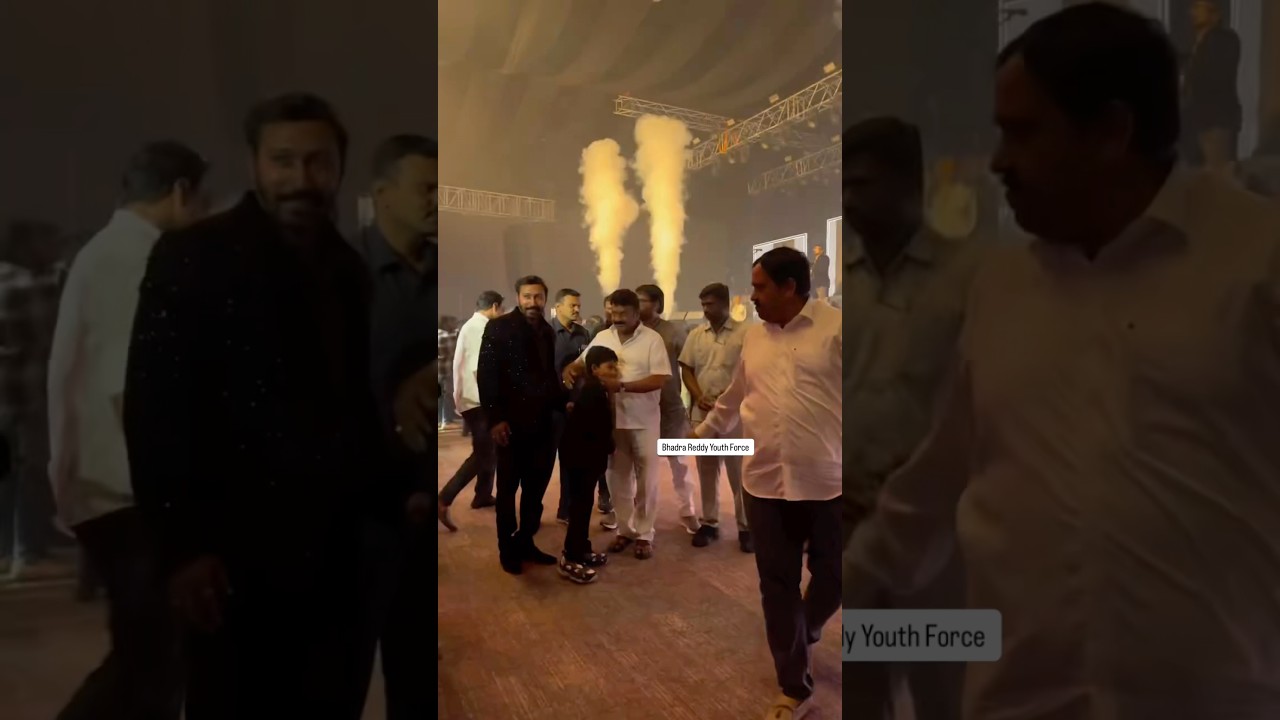 Talasani Srinivas anna at Mallanna Sangeeth event | #talasanisrinivas #bhadrareddy #mallareddy