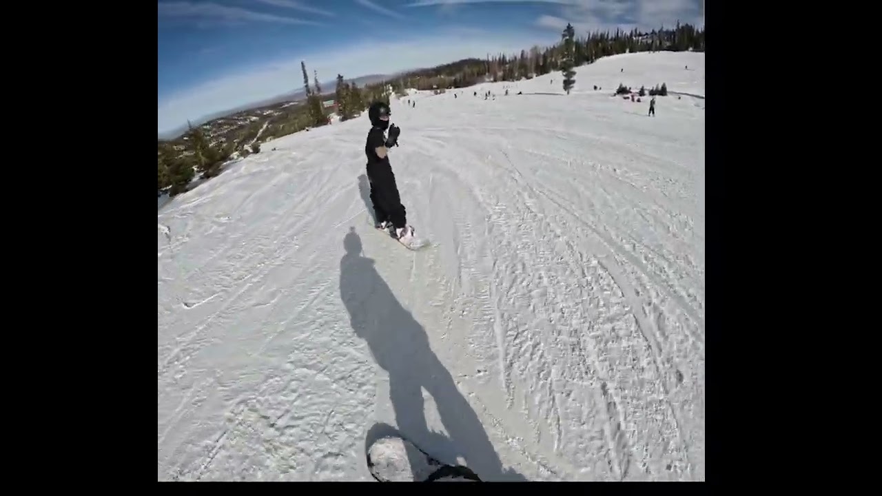 Snowboarding clips from today at Brian head #snowboarding #clips