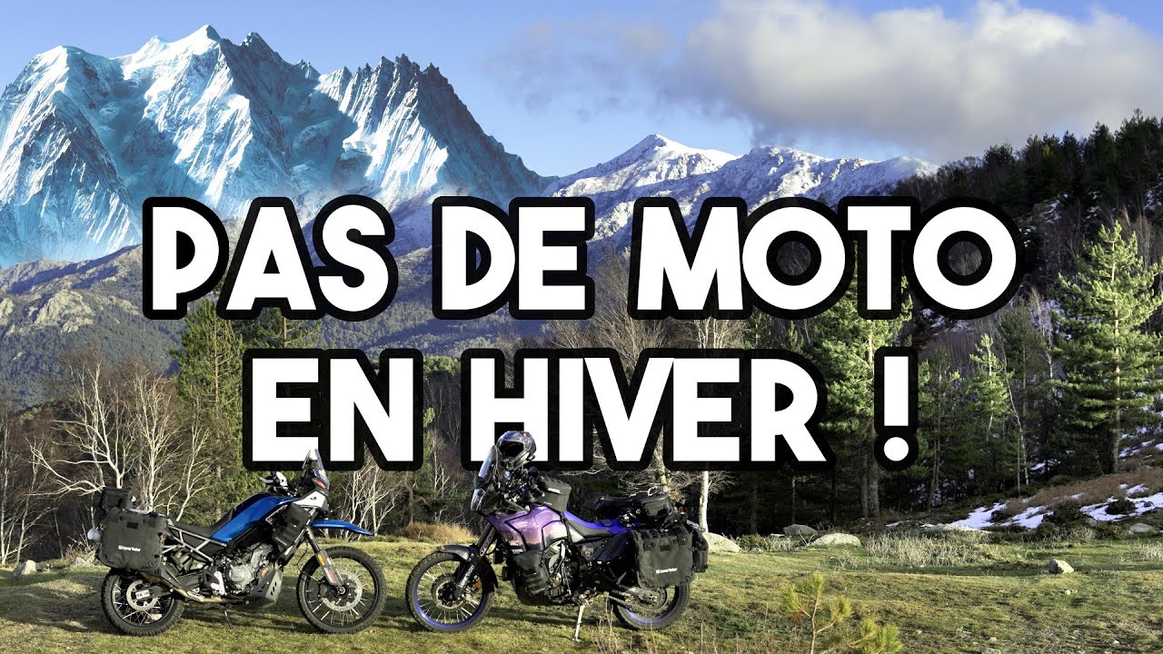 PAS de MOTO en HIVER ?! ❄️🚫 Grosse ERREUR ! 😱