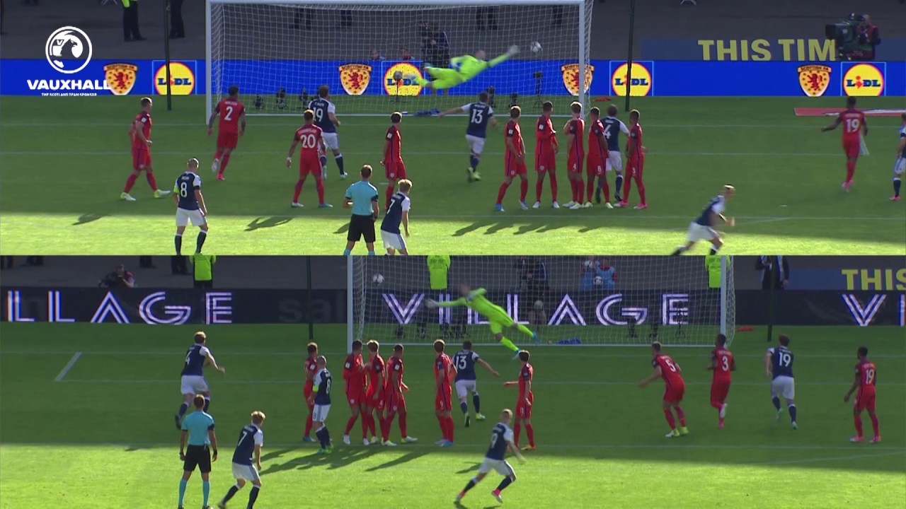Leigh Griffiths Free Kicks v England