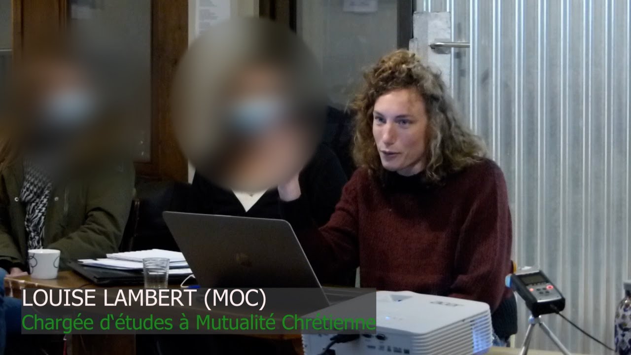 Etat de la Sécurité Sociale en Belgique par Louise Lambert (Atelier SSA 3/3)