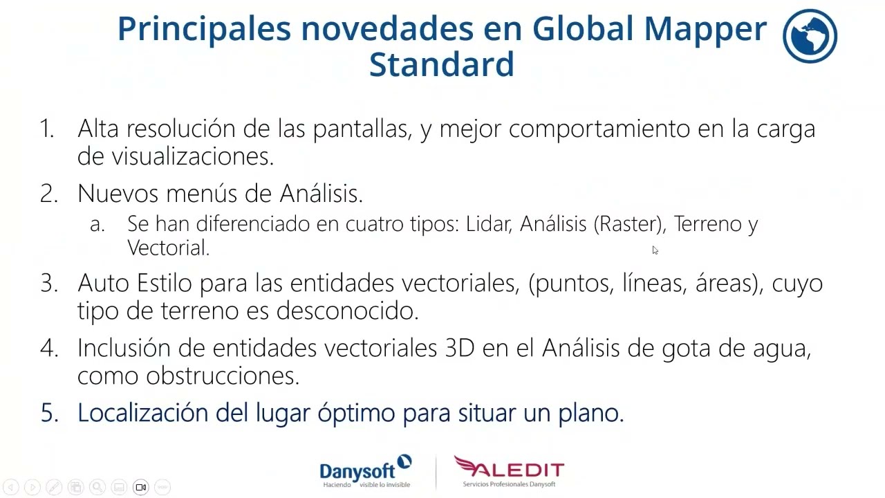 Principales Características de Global Mapper 25 | Curso GRATIS