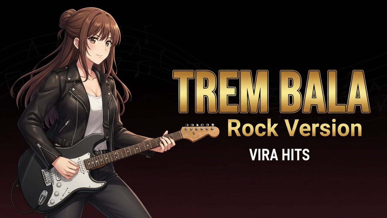 Trem Bala - Versão Rock (Clipe Anime) | Vira Hits