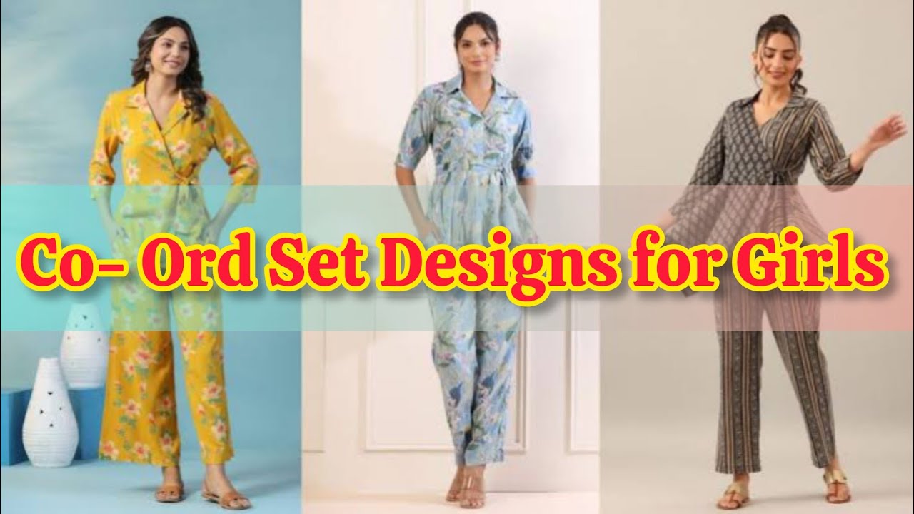 Trendy Co - ord Set Designs| Co-ord Set Muslin Fabric Design #coordset#coordsets#dress