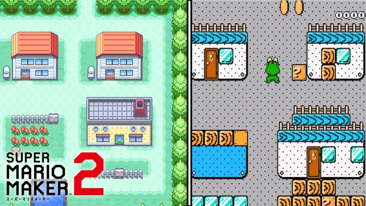 新しいポケモンはマリメ内で発売されたようです 【マリオメーカー2】