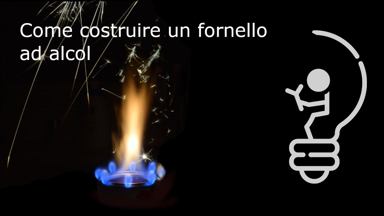 Come costruire un fornello ad alcol modello Open Jet
