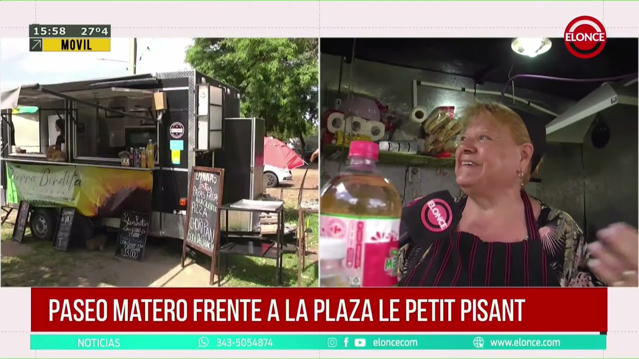 Paseo Matero en la costanera de Paraná