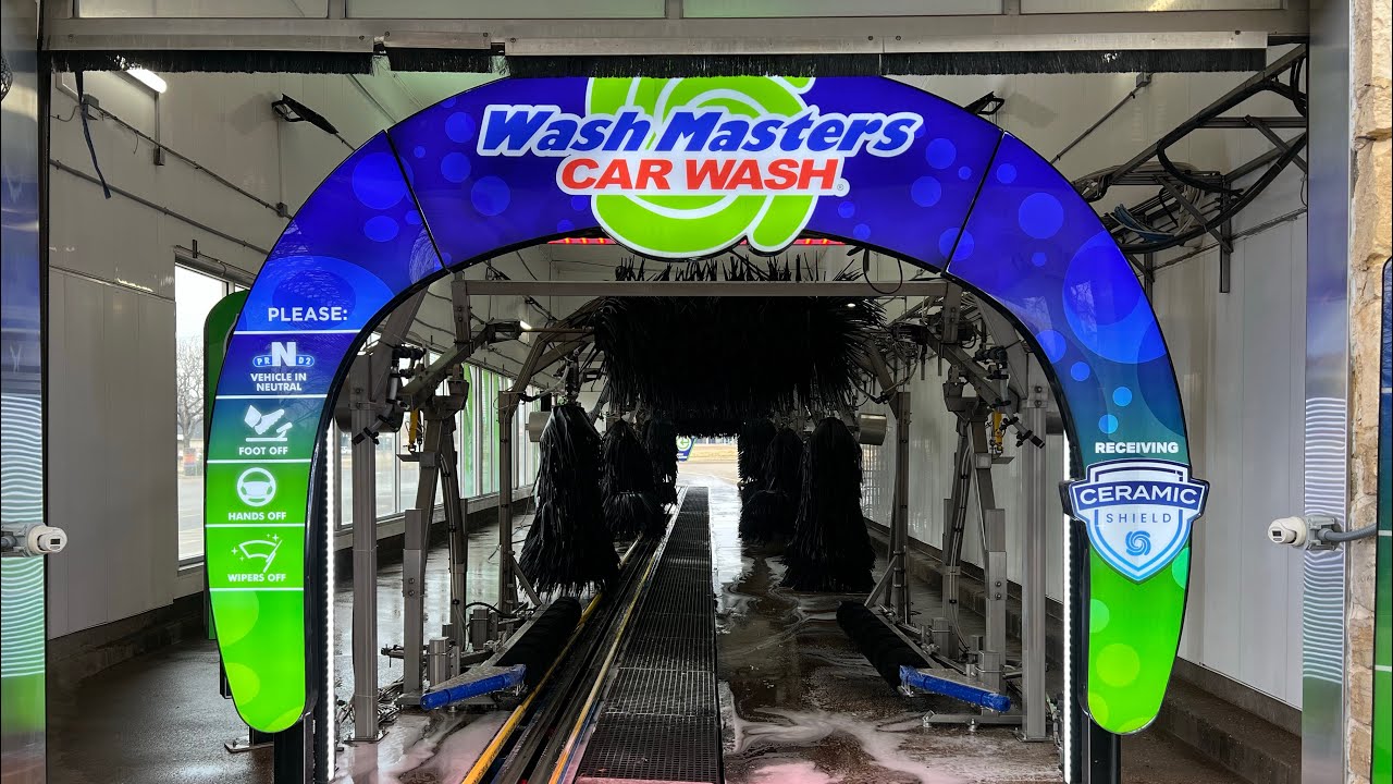 Wash Masters Car Wash Grand Prairie TX Site (Outside View) AVW and Sonny’s Equipment 4K
