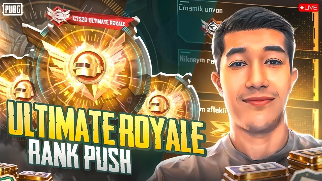 ULTIMATE ROYAL MIRAVOY REYTING UCHUN KURASH IPAD PRO M5 DA O'YNAYMIZ  🇺🇿🔥 PUBG MOBILE