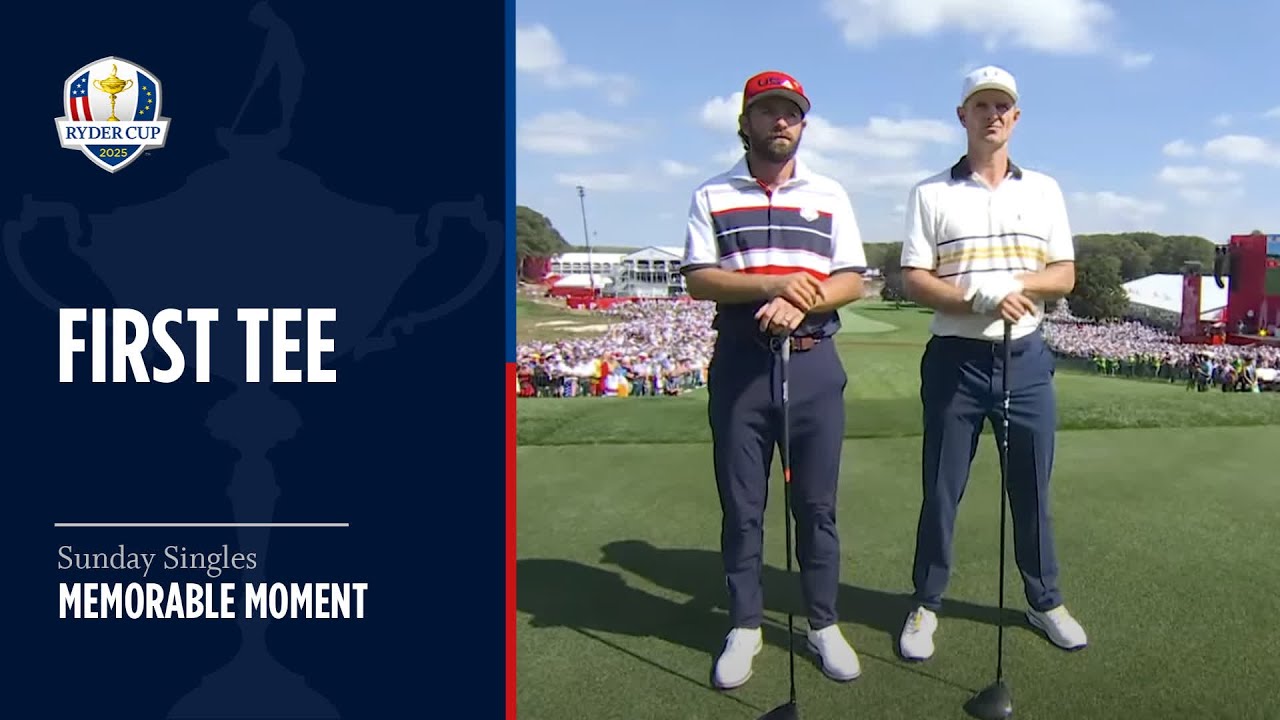 First Tee | Sunday Singles | 2025 Ryder Cup