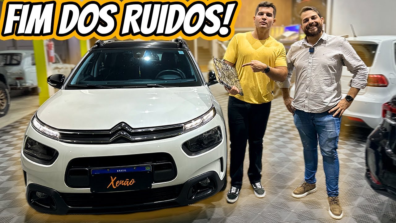 O maior PROBLEMA do Citroën C4 Cactus são os BARULHOS INTERNOS mas encontrei uma SOLUÇÃO