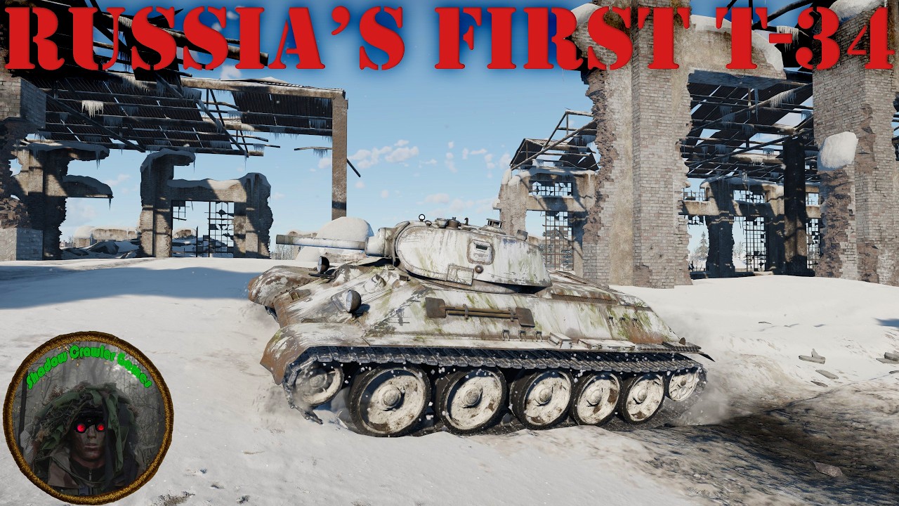 War Thunder - Russia's First T-34 (1940)