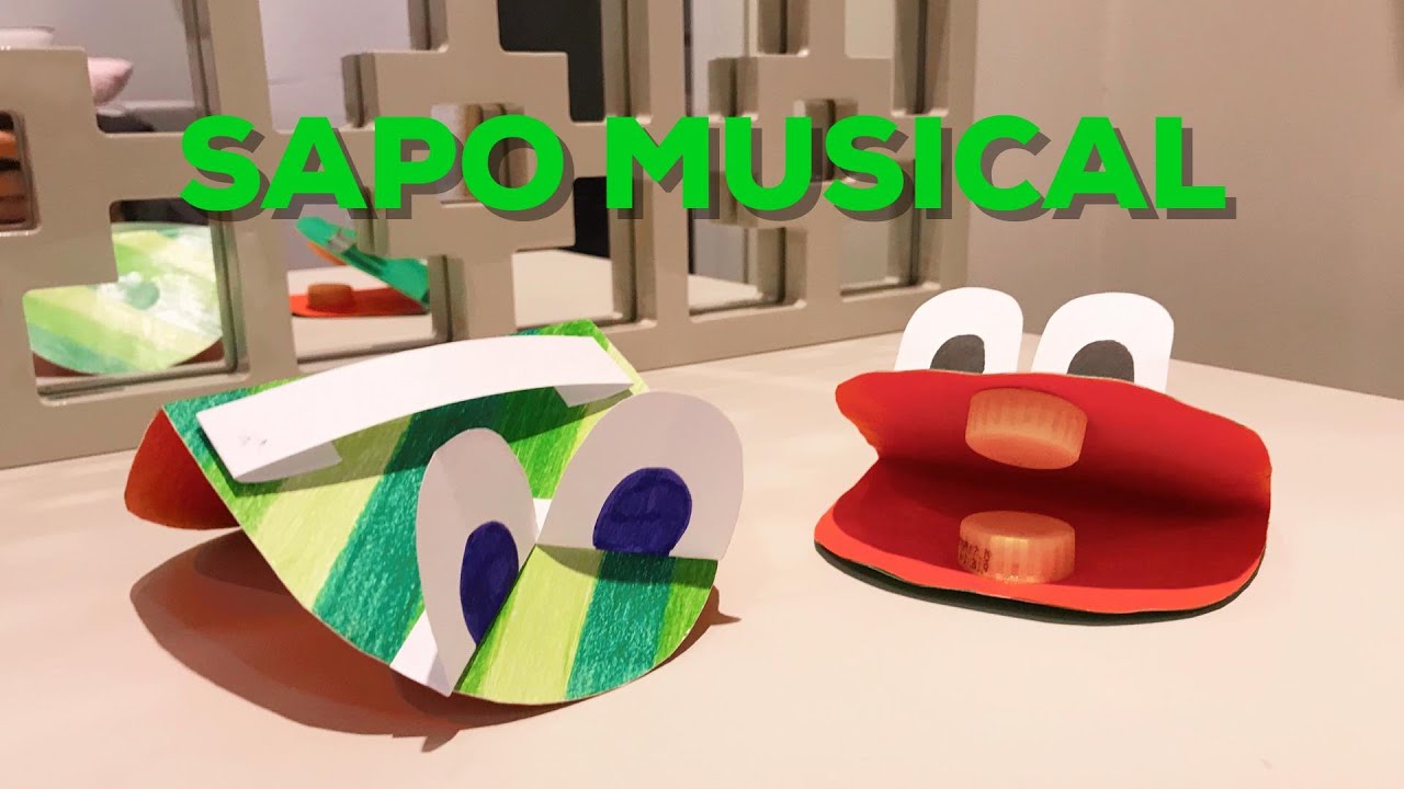 Fazendo o Sapo Musical!!! - 2 em 1 |(FANTOCHE E INSTRUMENTO MUSICAL)