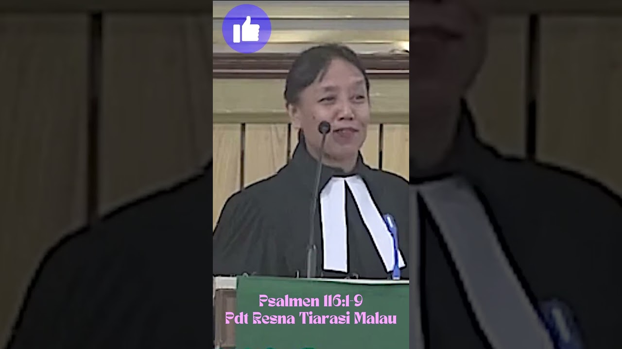 Jamita Minggu Pdt Resna Tiarasi Malau Psalmen 116:1-9 Tuhan telah berbuat baik kepadamu Denggan do u