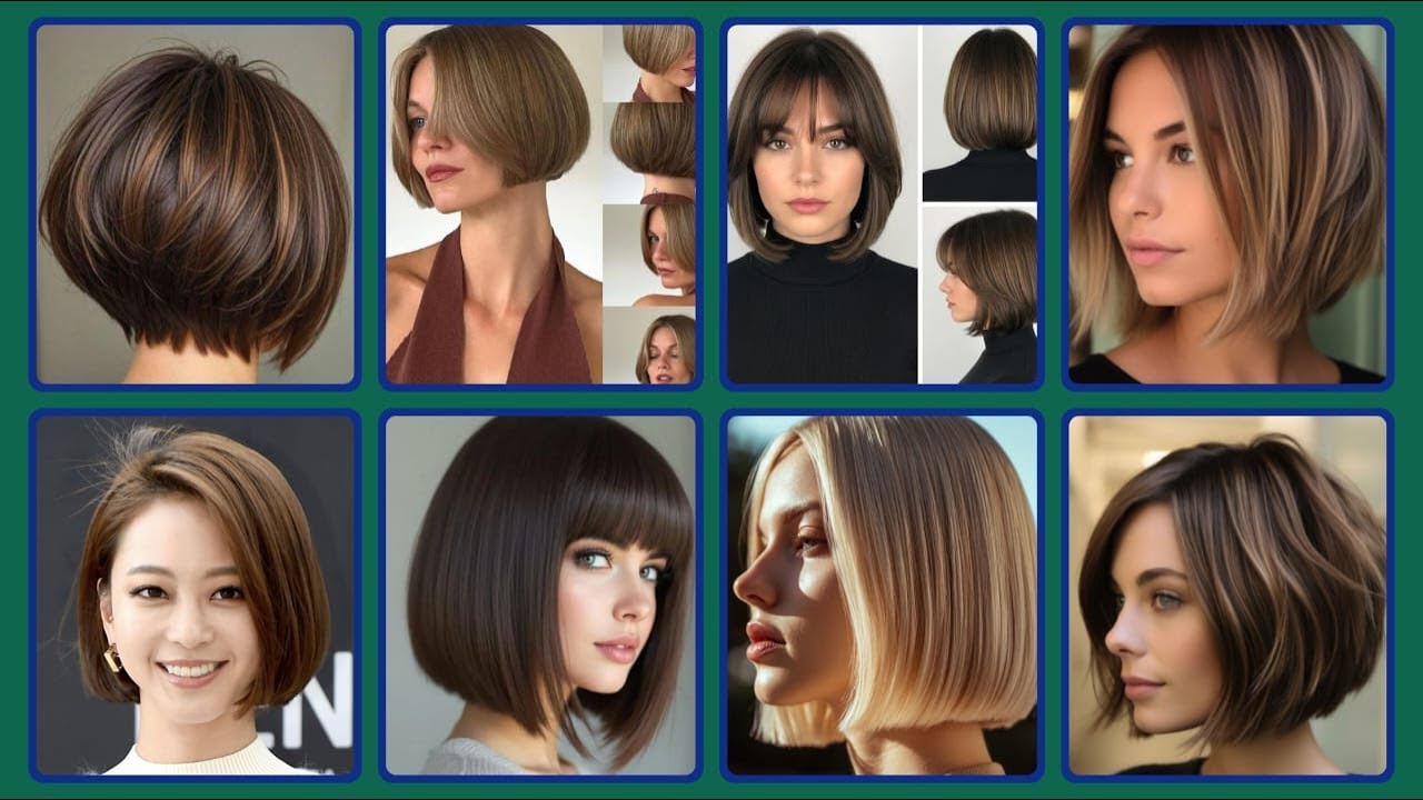 stunning and stylish bob pixie fine chin lenghth women over 40 -- to look stunning