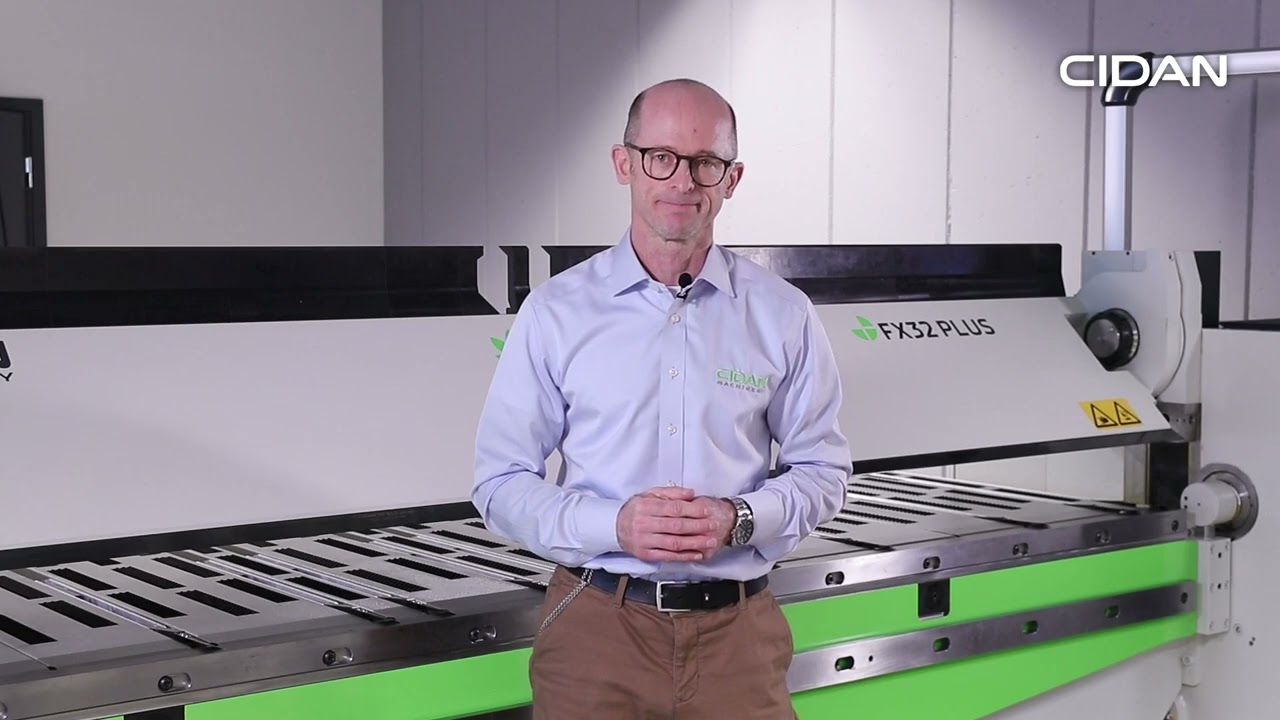 XTAP - conical bending with CIDAN folding machines.