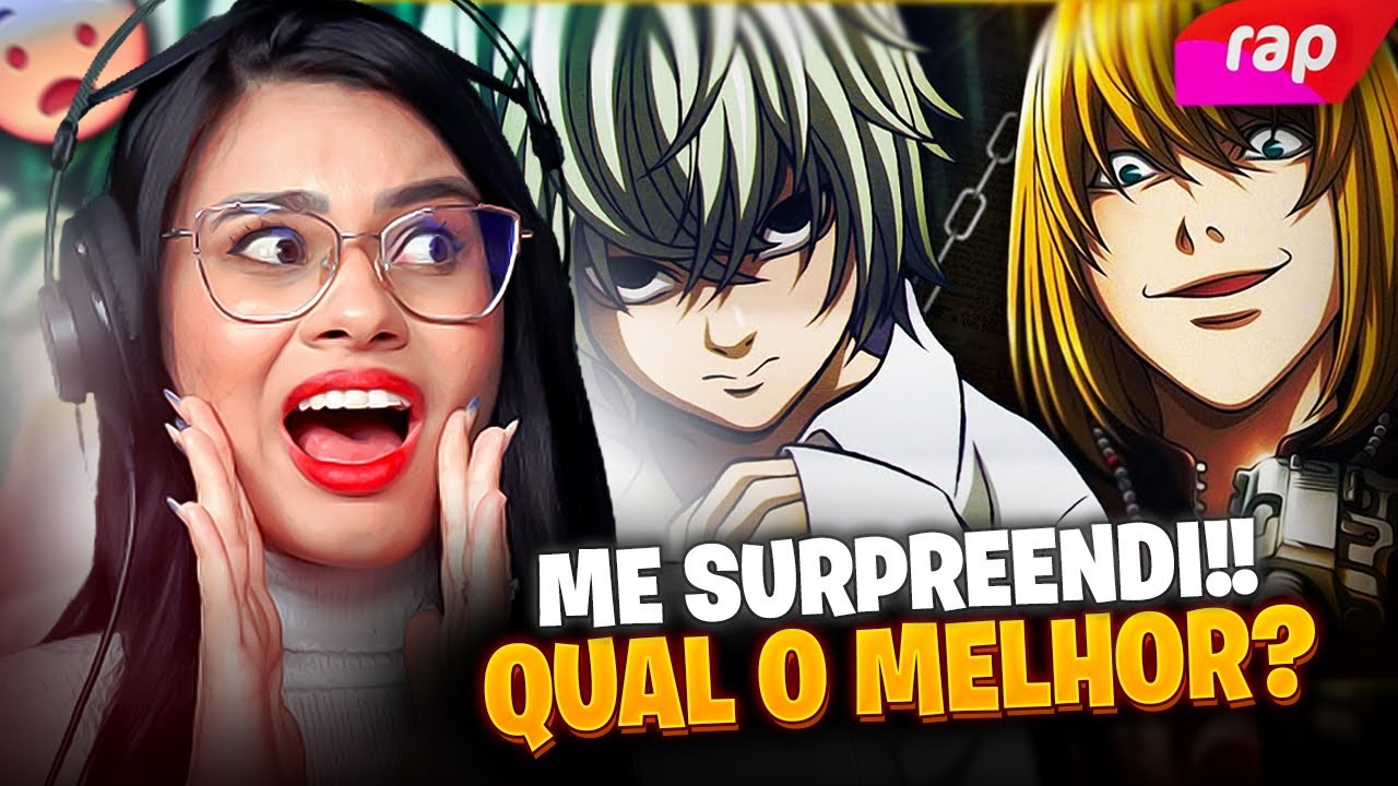 CONHECENDO DEATH NOTE!! 😱 Rap do Near e Mello (Death Note) - O SUCESSOR DO L | 7 MINUTOZ