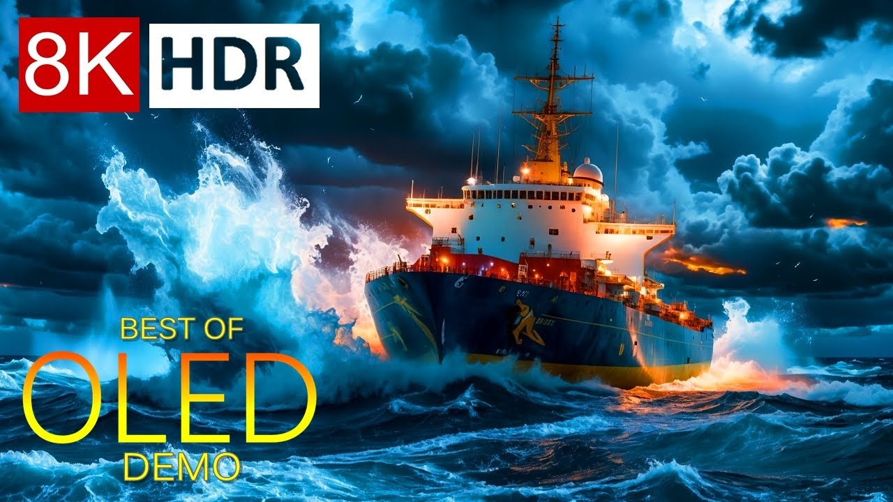 Stunning Colors 8K HDR - OLED Demo Masterpiece