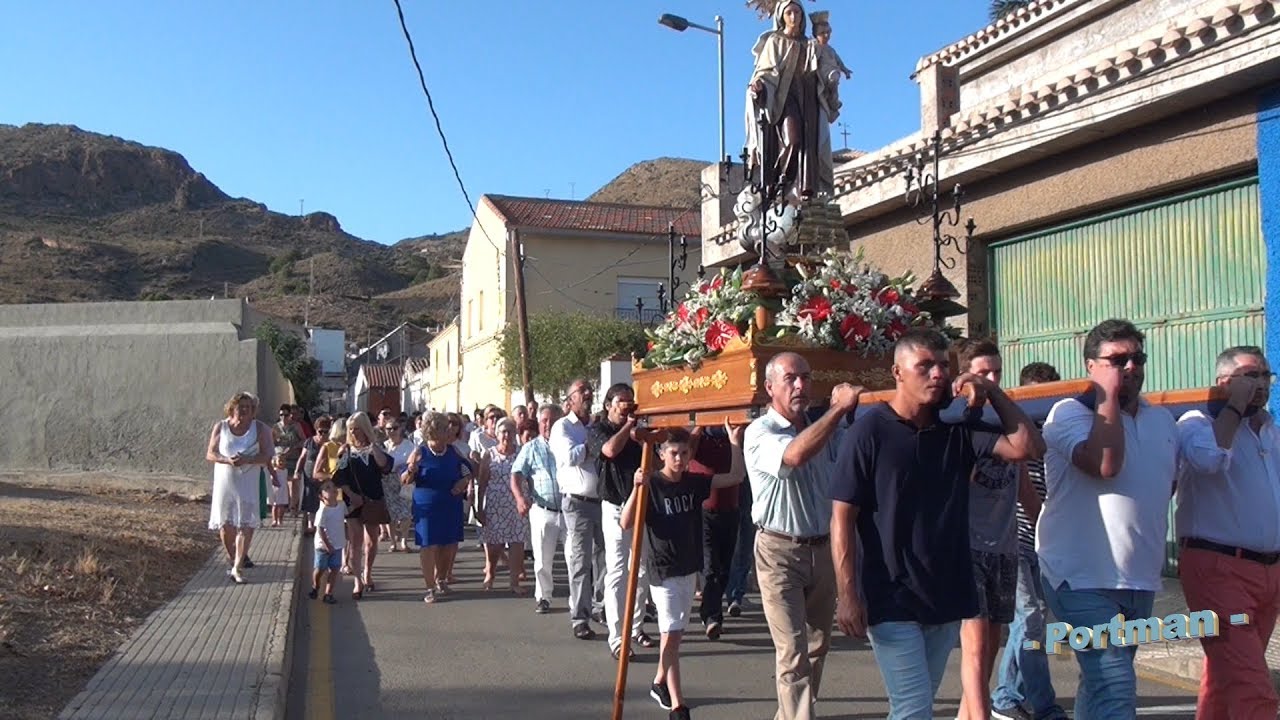 Procesión de Ntra. Sra. Virgen del Carmen - Virgen de los Pescadores PORTMAN 2017 Completa