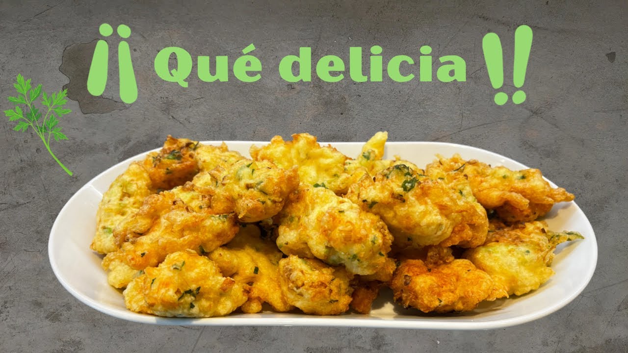 Tortillitas o buñuelos de bacalao, una delicia de fritura