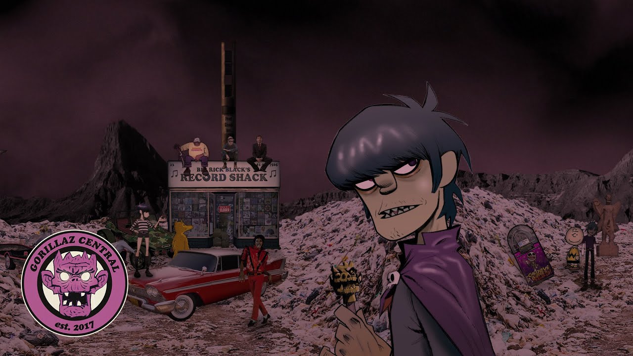 Gorillaz - We Are Happy Landfill (Visualizer)