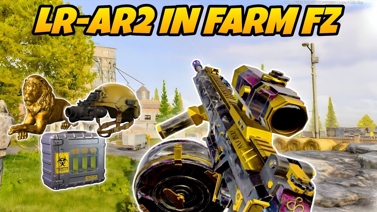 LR-AR2 best Meta destroying Thermal team in Farm Fz | Arena breakout S11 