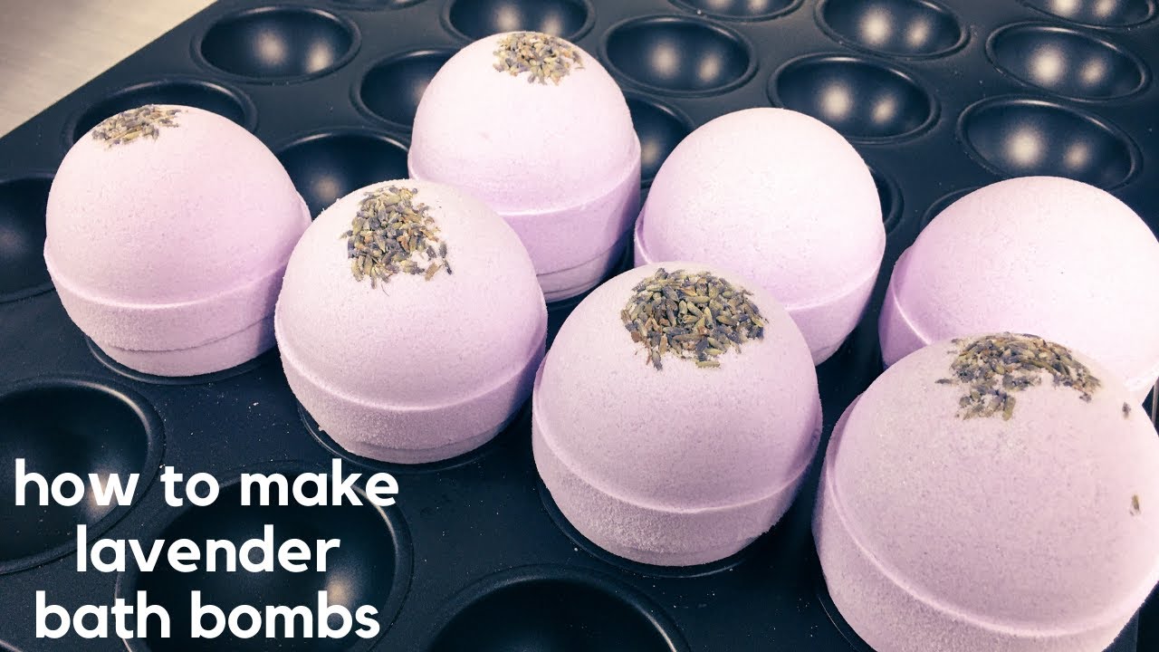 How to Make Lavender Bath Bombs. How to Make Bath Bombs.