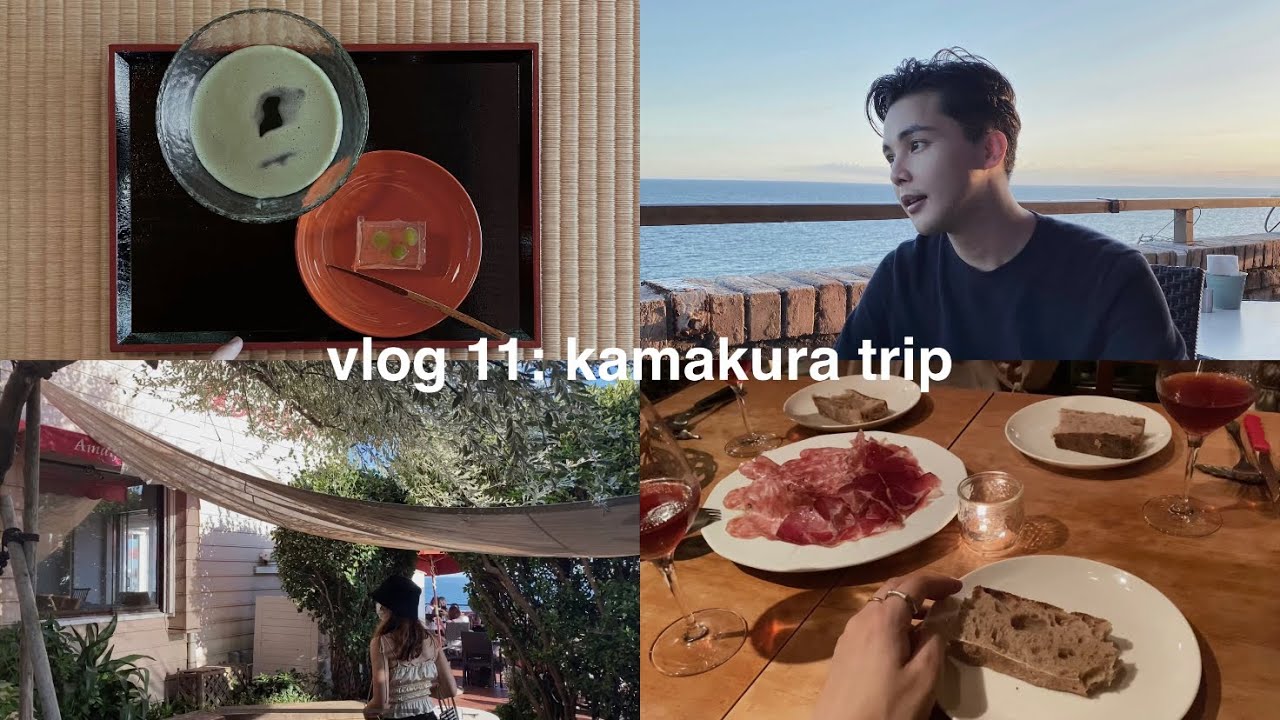 【Vlog】27歳男の鎌倉観光と充電期間のお話｜Kamakura trip and my breakdown story