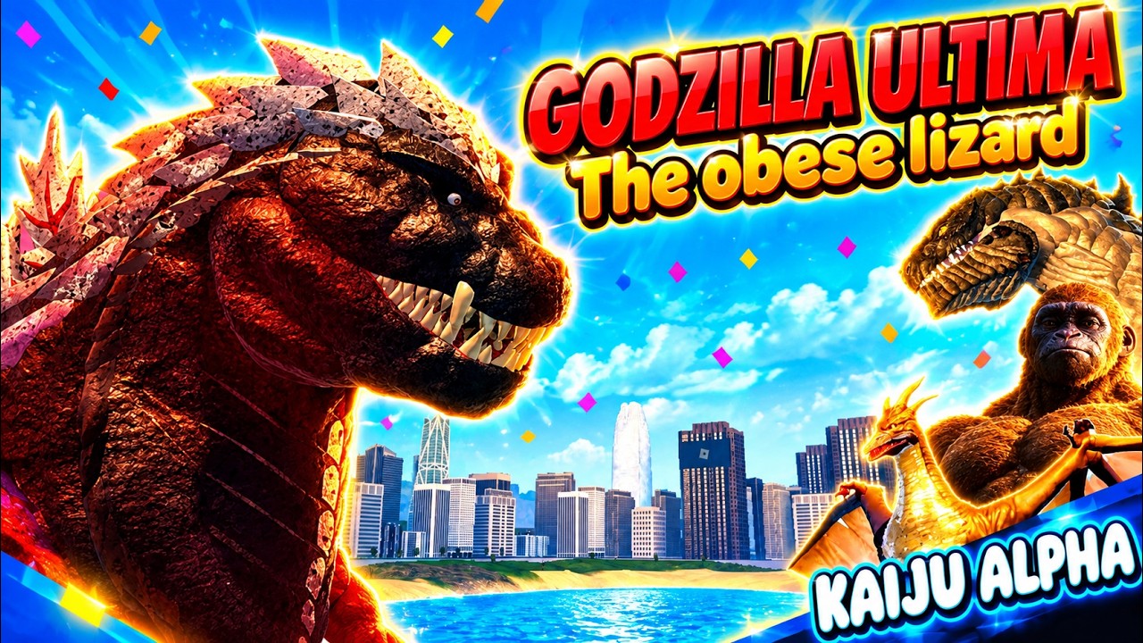 GODZILLA ULTIMA The obese lizard | KAIJU ALPHA MEME