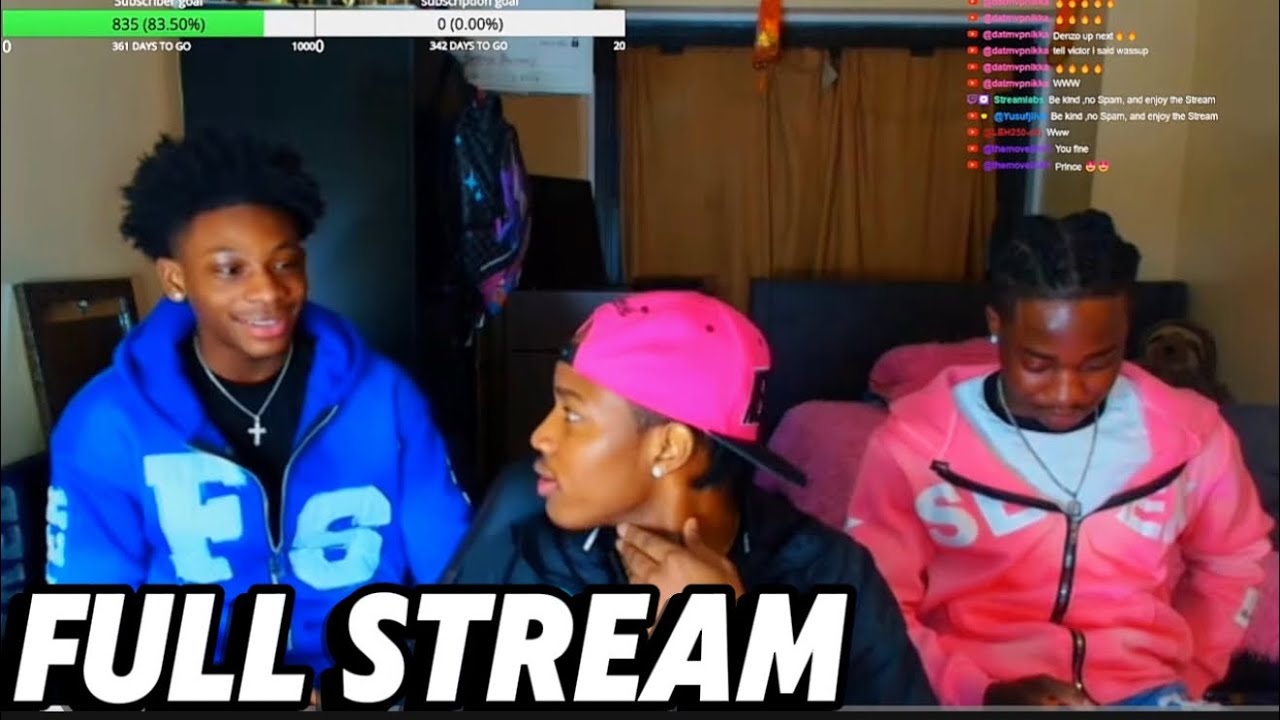 Denzoboy and victor came on Yusuf's stream!
