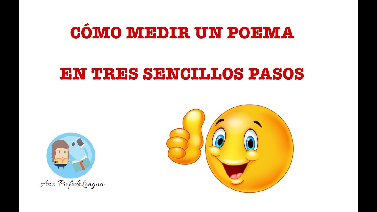 📖 Cómo medir versos.